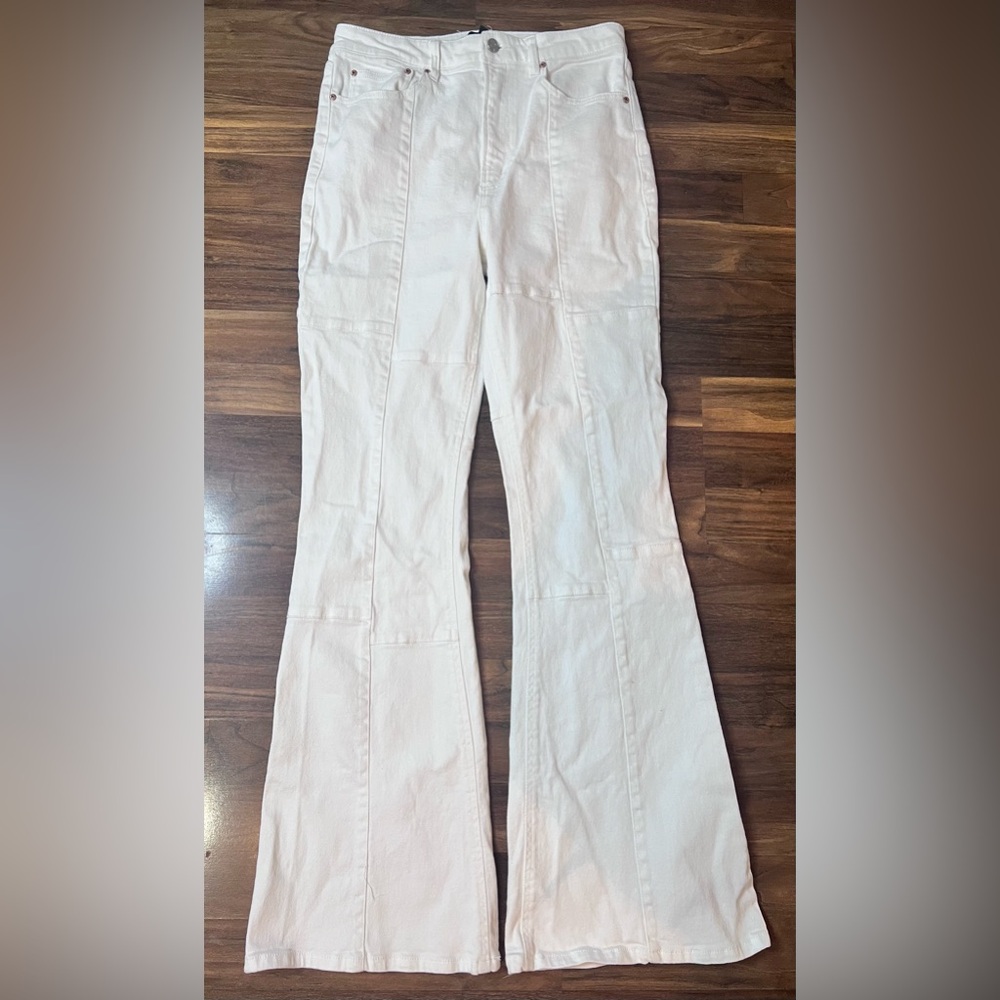AFRM patch work Wide-Leg Trousers